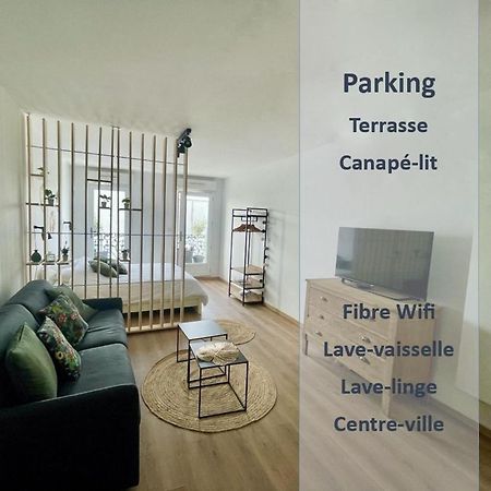 Alp Chartres - Grand Studio Avec Terrasse Et Parking 외부 사진