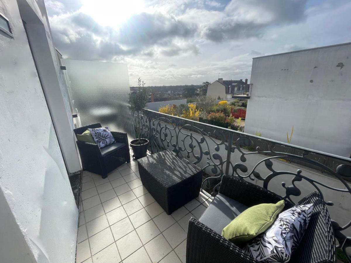 Alp Chartres - Grand Studio Avec Terrasse Et Parking 외부 사진